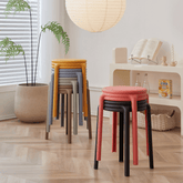 Macron Cute Stackable Plastic Round Stool